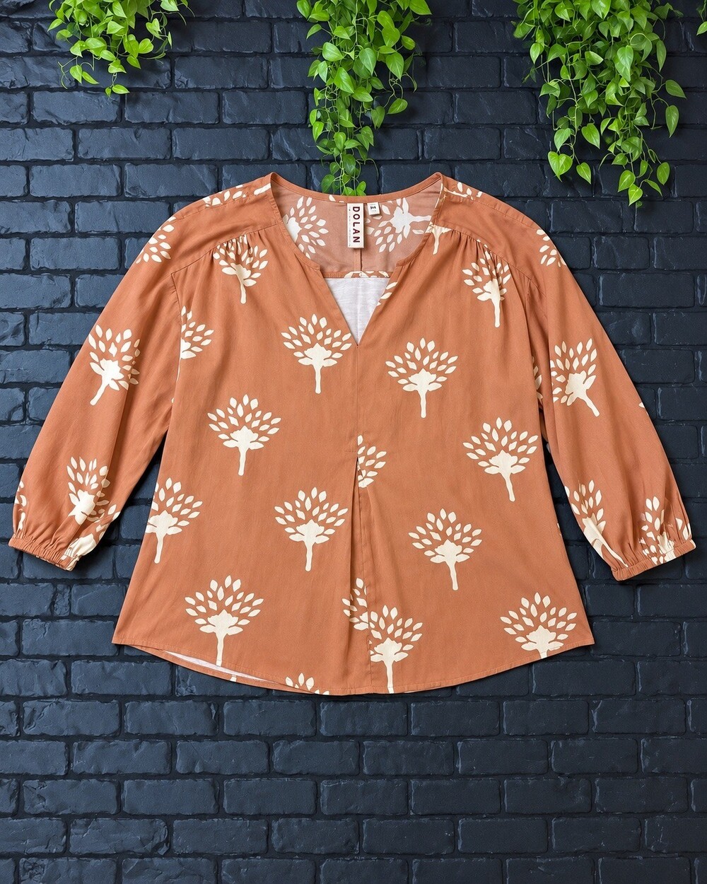 Dolan Botanical Print Blouse – Size M